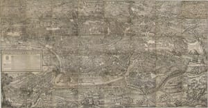 Disegno nuovo di Roma moderna